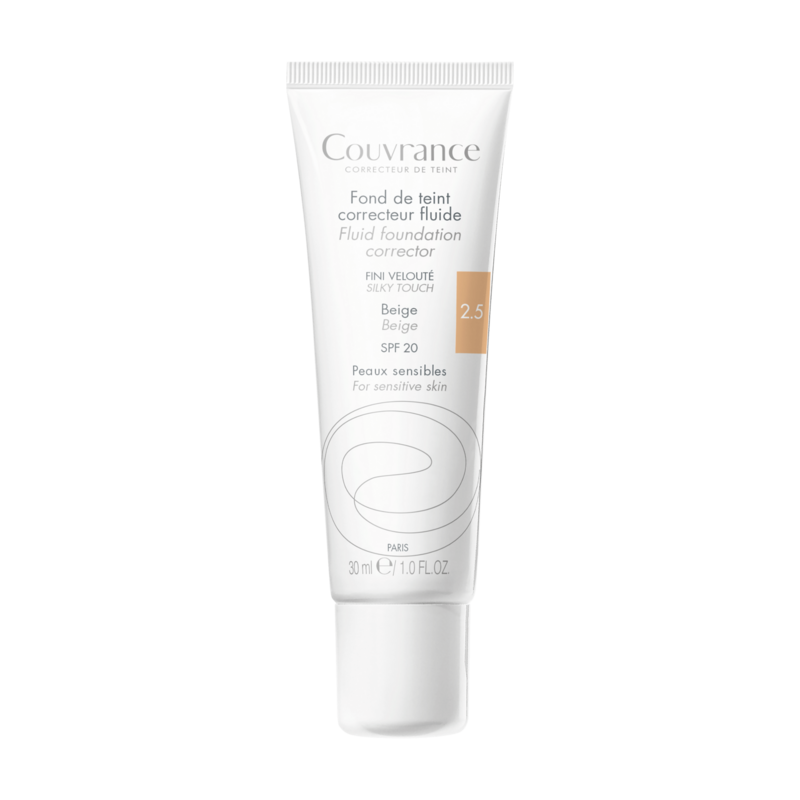Couvrance Tekutý krycí make-up SPF 20 béžový Couvrance tekutý krycí make-up pre citlivú pleť béžový