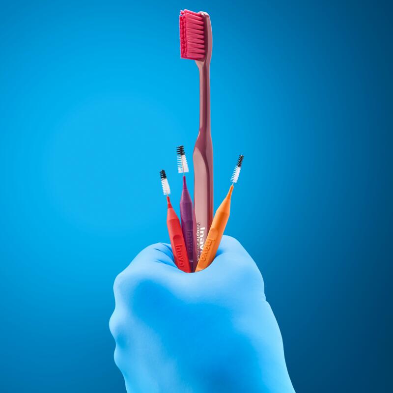 Inava MonoCompact rouge (ISO 4) - brossette interdentaire