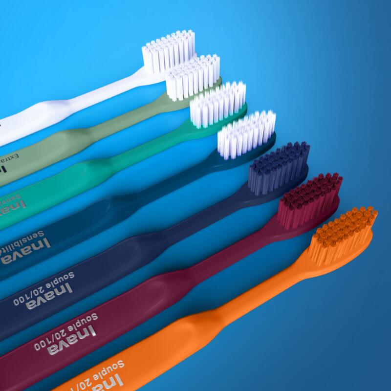 Inava 20/100 - brosse à dents souple
