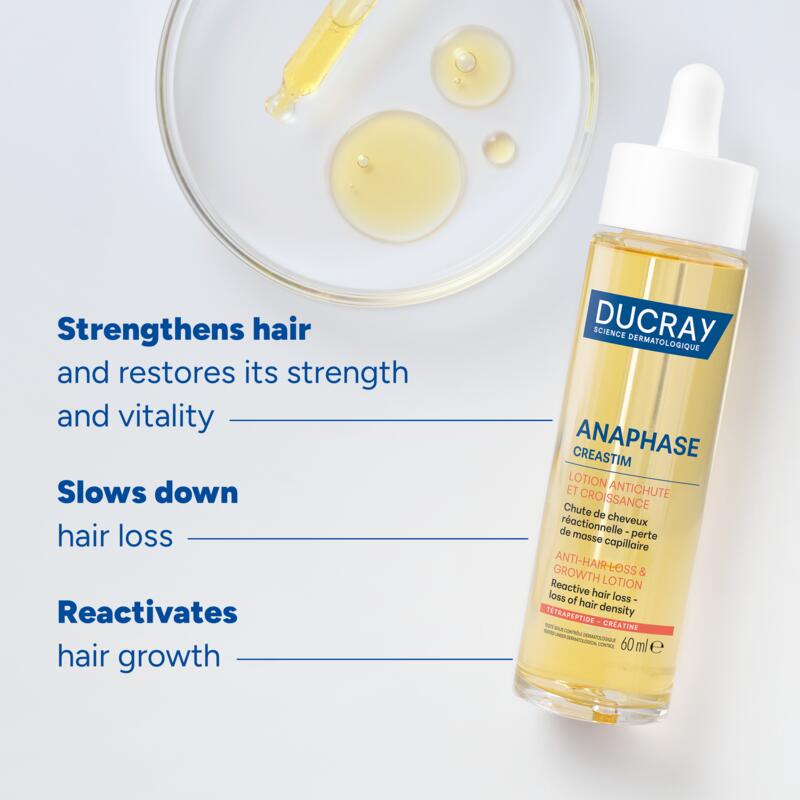 Lotion bei temporärem Haarausfall