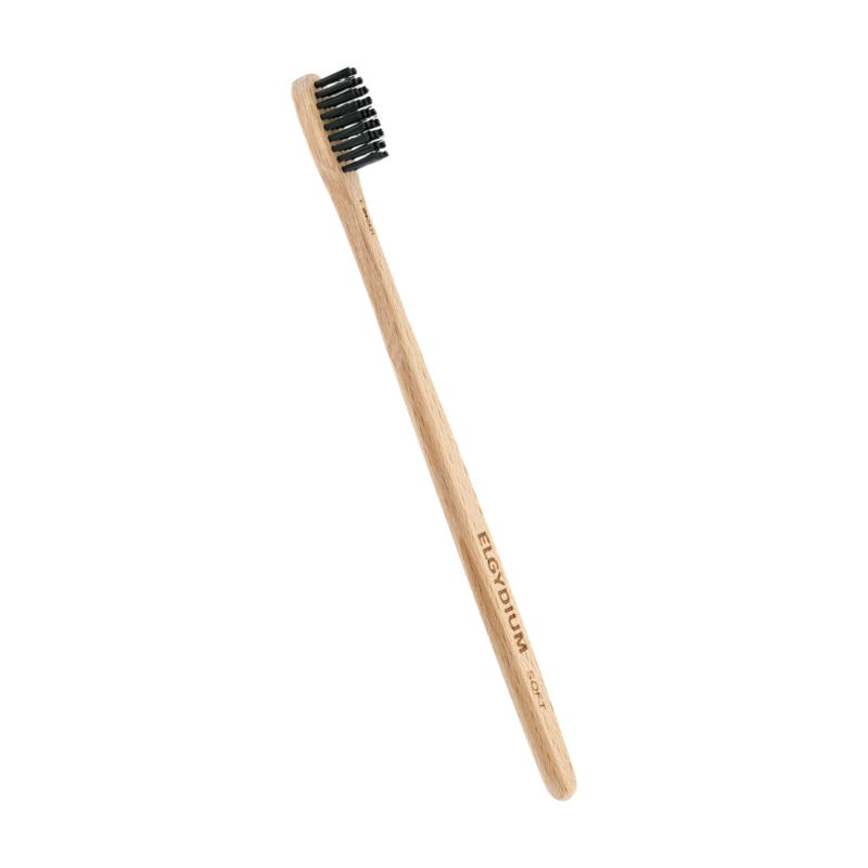 ELGYDIUM brosse à dents Éco-conçue en bois