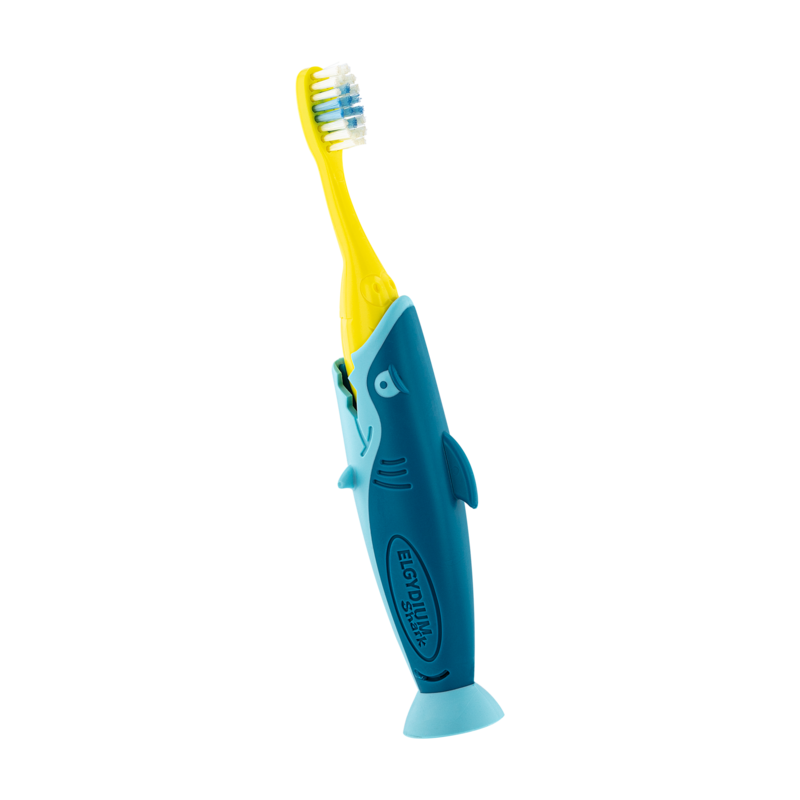 ELGYDIUM Kids Shark 2/6 ans - brosse à dents enfant