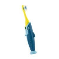  ELGYDIUM Brosses à dents, ELGYDIUM Kids Shark 2/6 ans - brosse à dents enfant