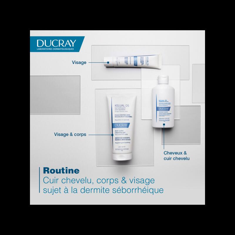 Gel nettoyant anti-squames