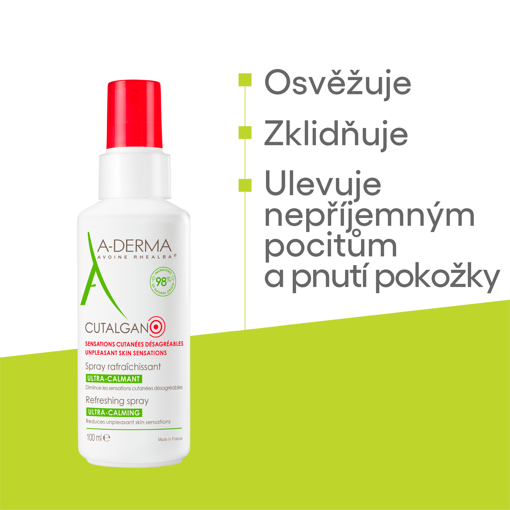 Ultra-zklidňující sprej