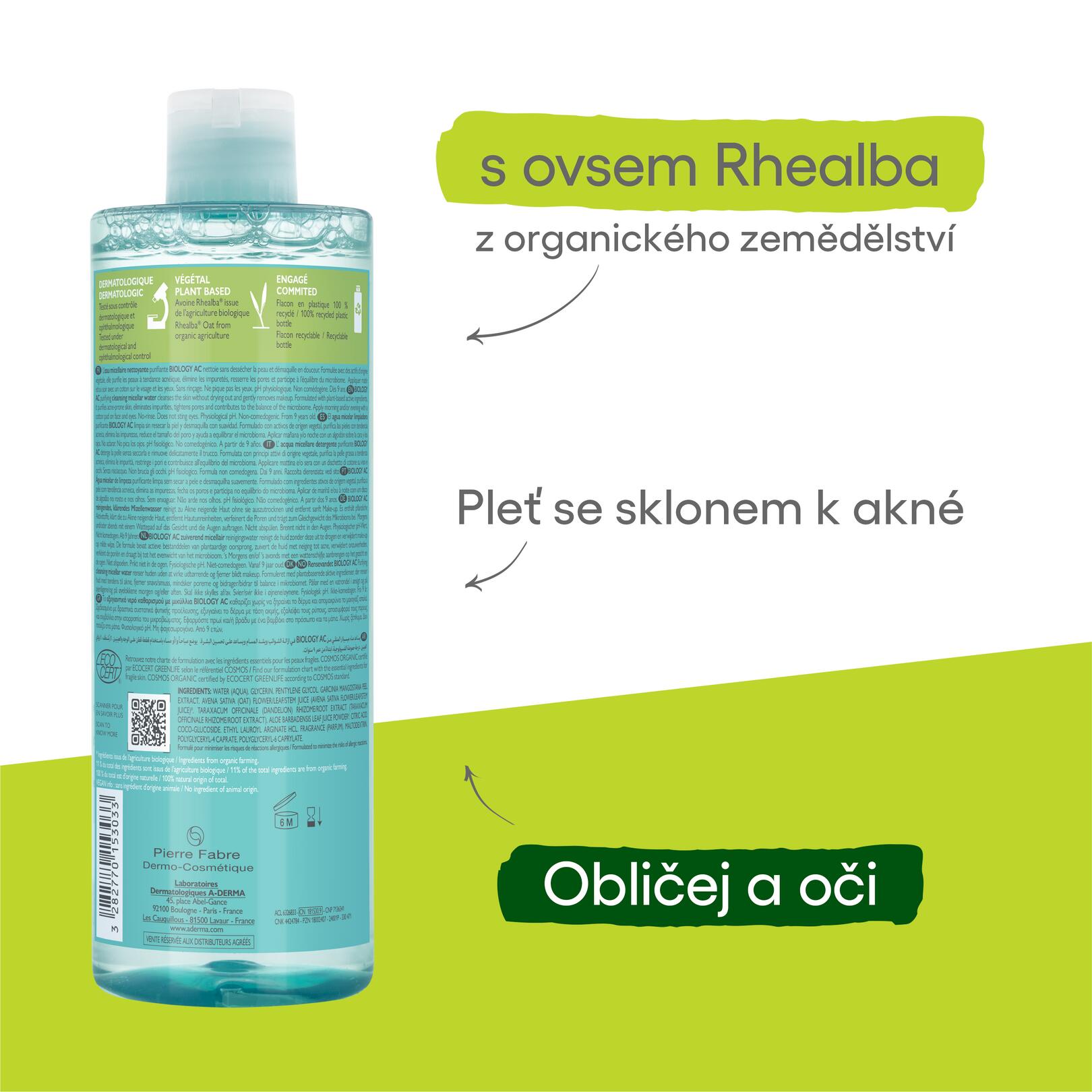 Čistiaca micelárna voda
