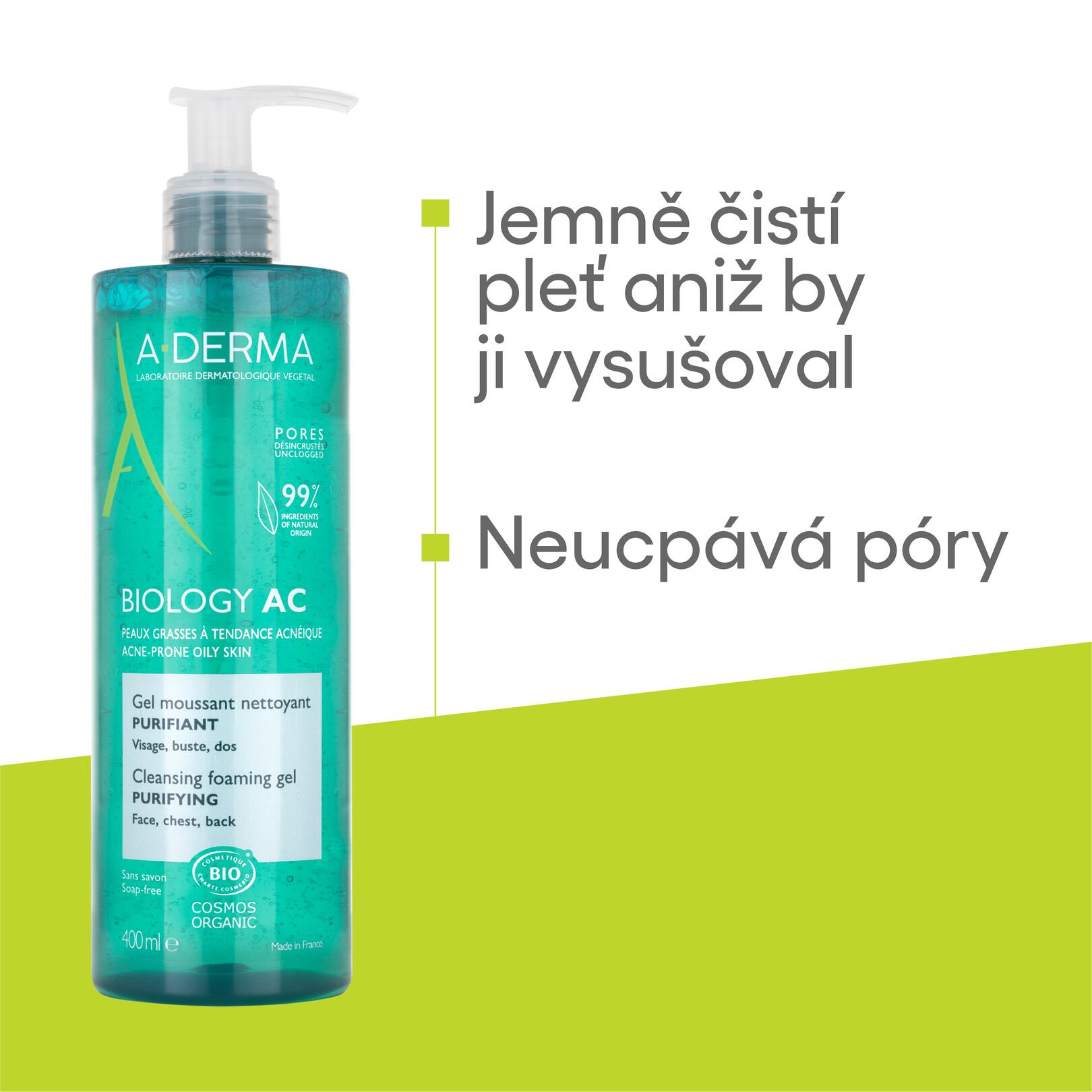 Čistící pěnivý gel