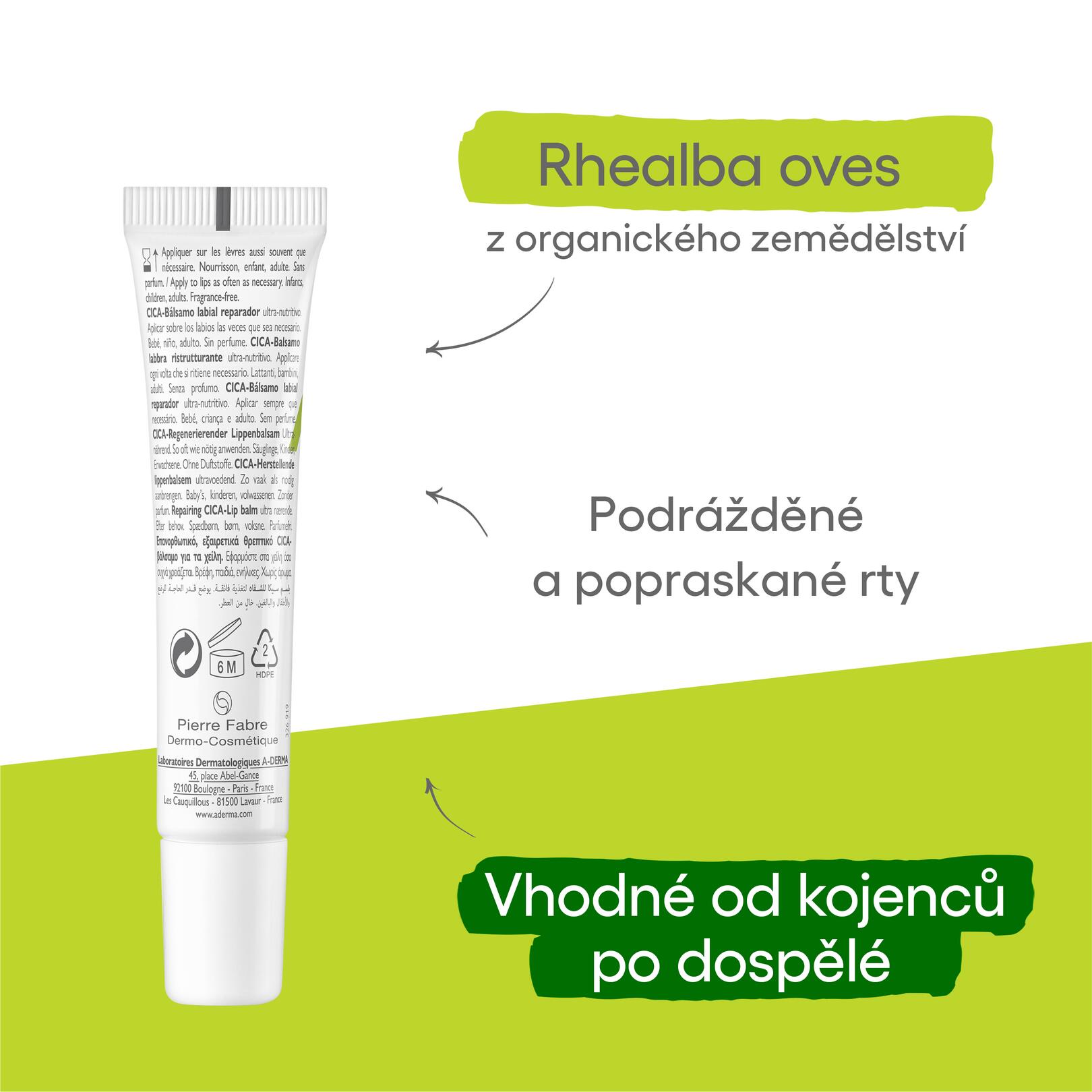 Reparační CICA-Balzám na rty