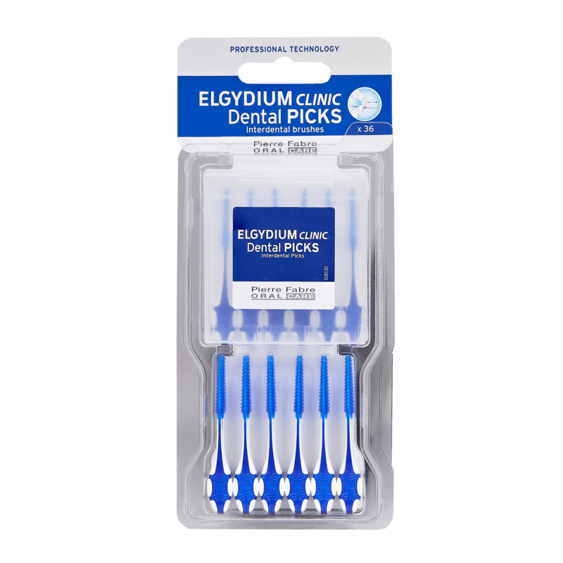 ELGYDIUM Clinic Dental Picks - Οδοντιατρικές οδοντογλυφίδες