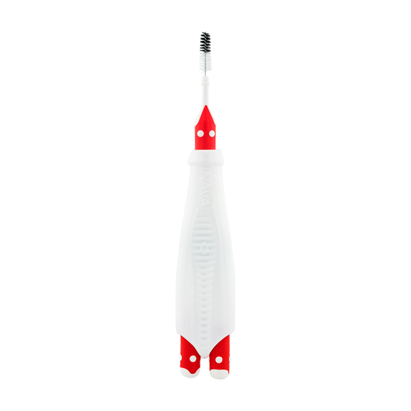 Inava TrioCompact rouge (ISO 4/4/4) - brossette interdentaire