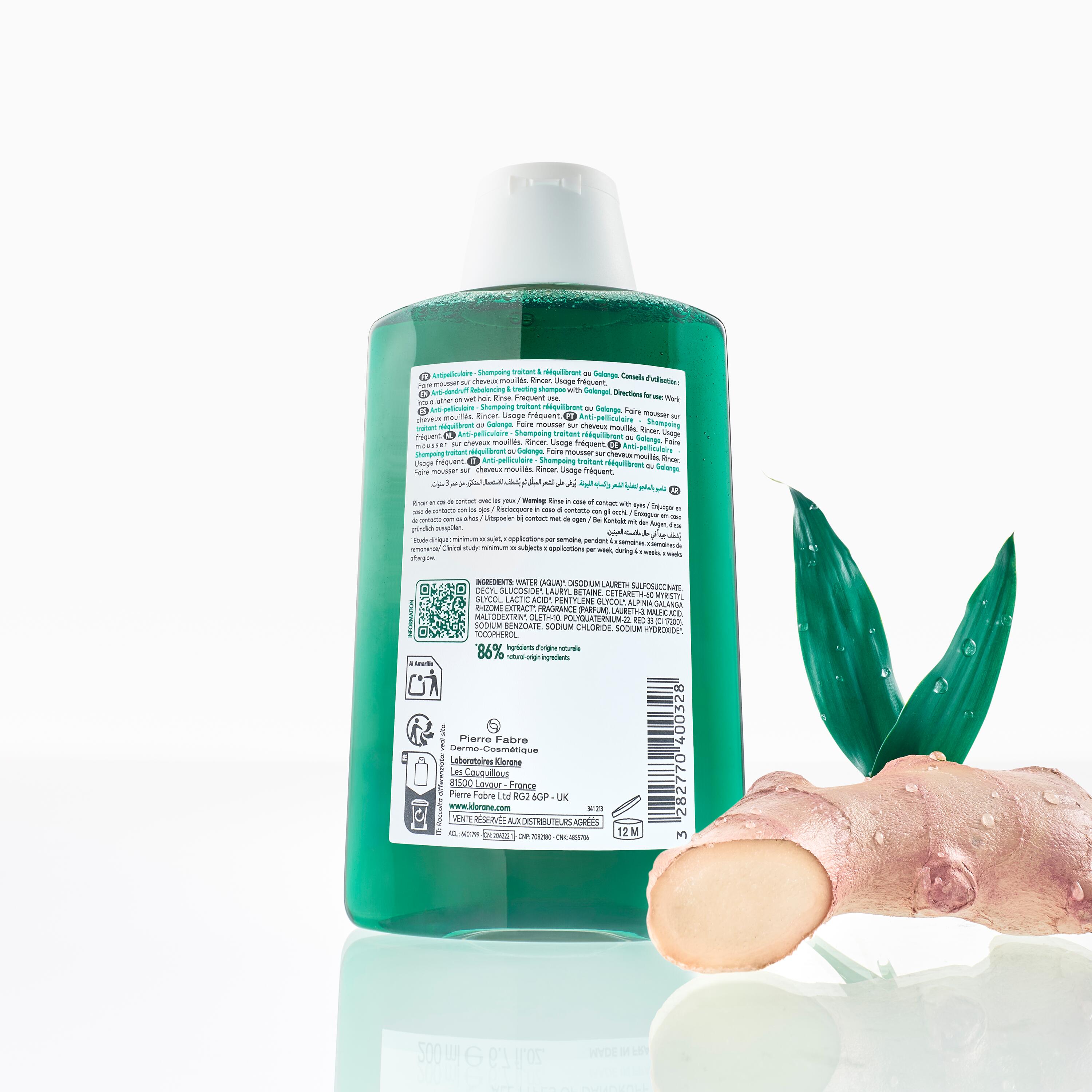 ANTIPELLICULAIRE Shampoing Traitant et Rééquilibrant