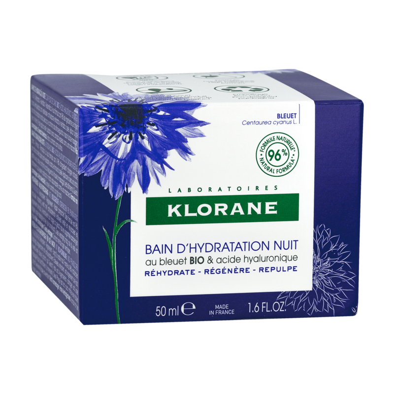 Bain d’Hydratation Nuit au Bleuet BIO