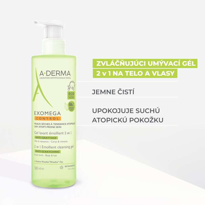 Zvláčňujúci Umývací gél 2 v 1 - proti škrabaniu