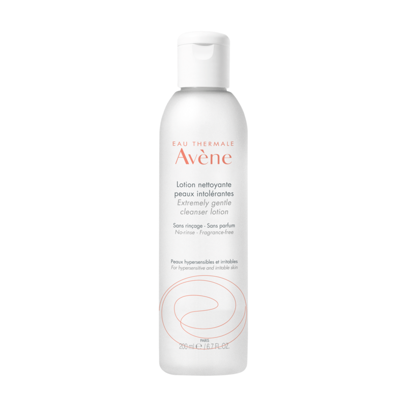 Lotion nettoyante pour peaux intolérantes