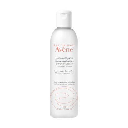 Lotion nettoyante pour peaux intolérantes