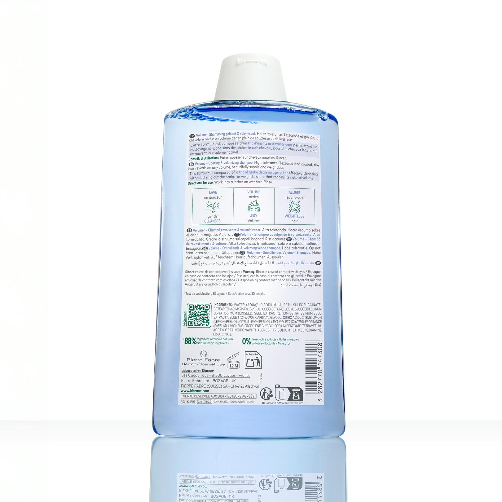 VOLUME Shampoing gainant et volumisant