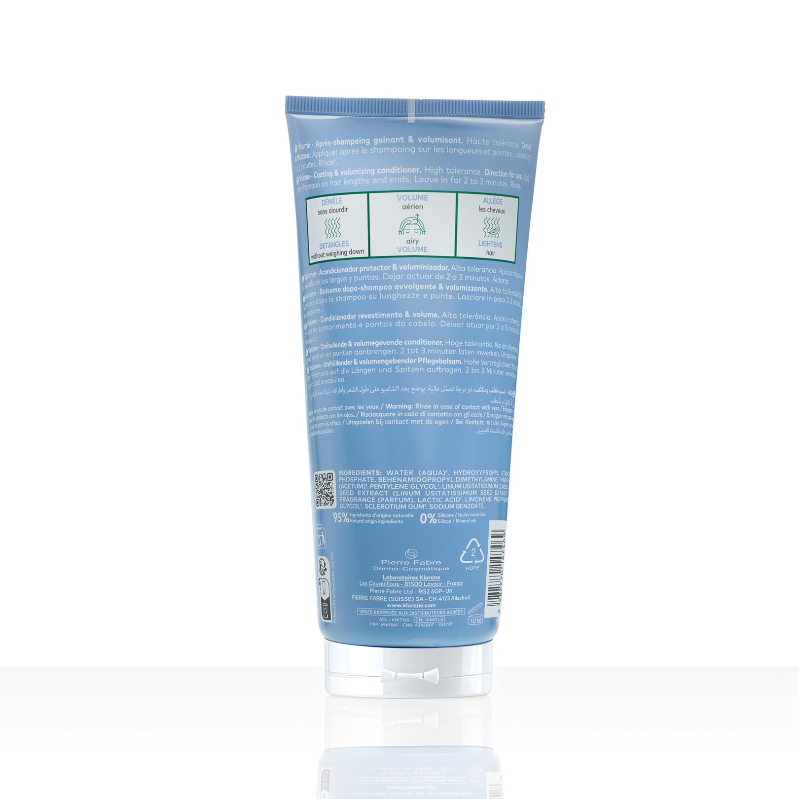 VOLUME Après-shampoing gainant et volumisant