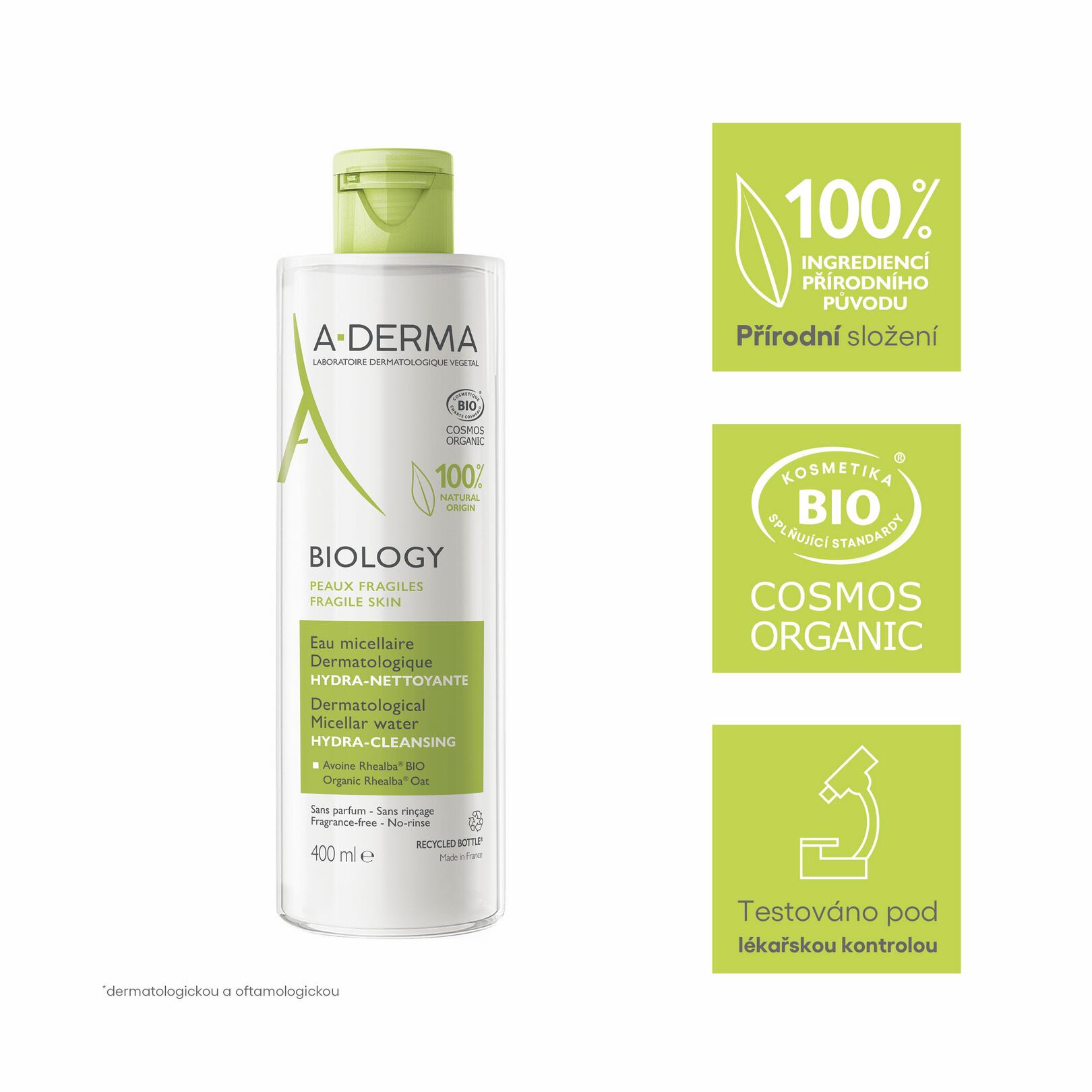 Dermatologická micelární voda Hydratační-čistící