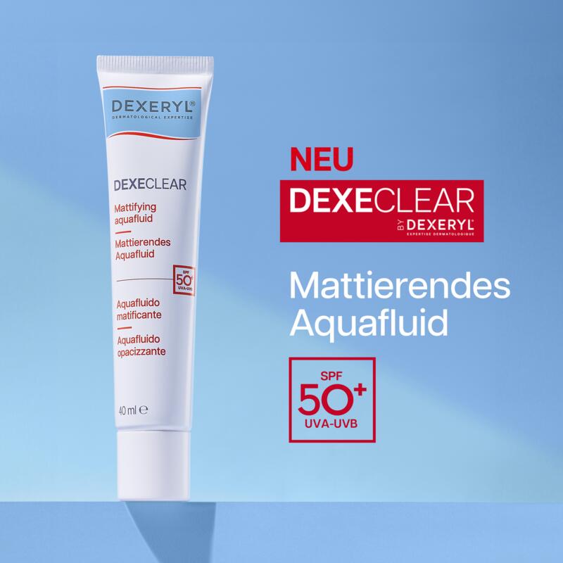 DEXECLEAR Mattierendes Aquafluid SPF 50+
