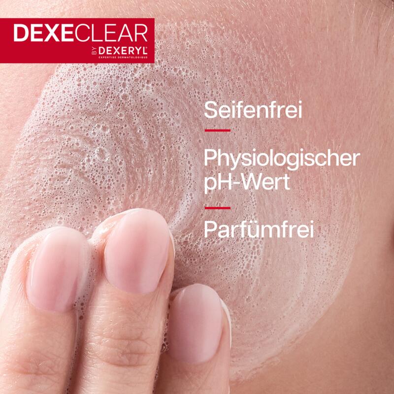 DEXECLEAR Feuchtigkeitsspendende, beruhigende Reinigung