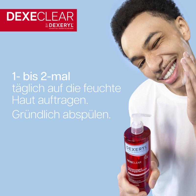 DEXECLEAR Anti-Unreinheiten schäumendes Gel