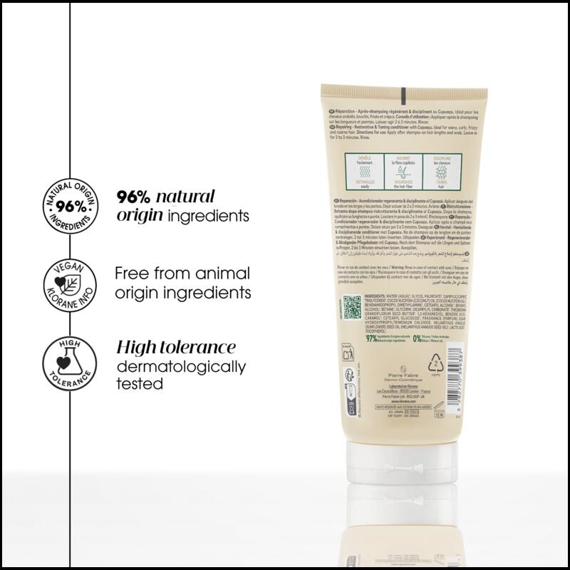 Repairing Conditioner with Organic Cupuacu - Very Dry, Damaged hair