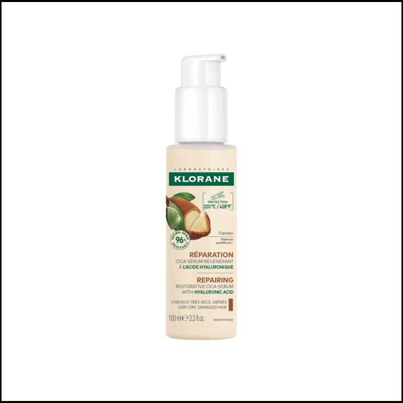 Repairing Cica-Serum with Organic Cupuaçu & Hyaluronic Acid - Very Dry, Damaged Hair