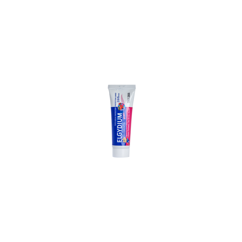 ELGYDIUM Kids Sabor Frutos Silvestres – Gel dentífrico de 3 a 6 anos