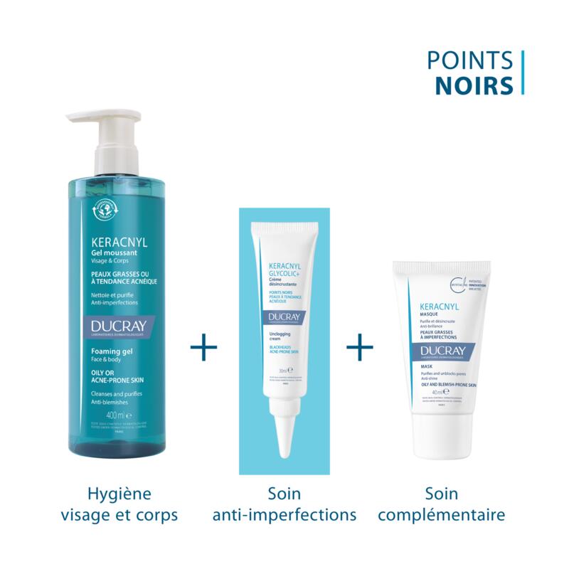 Keracnyl Glycolic+ Crème désincrustante