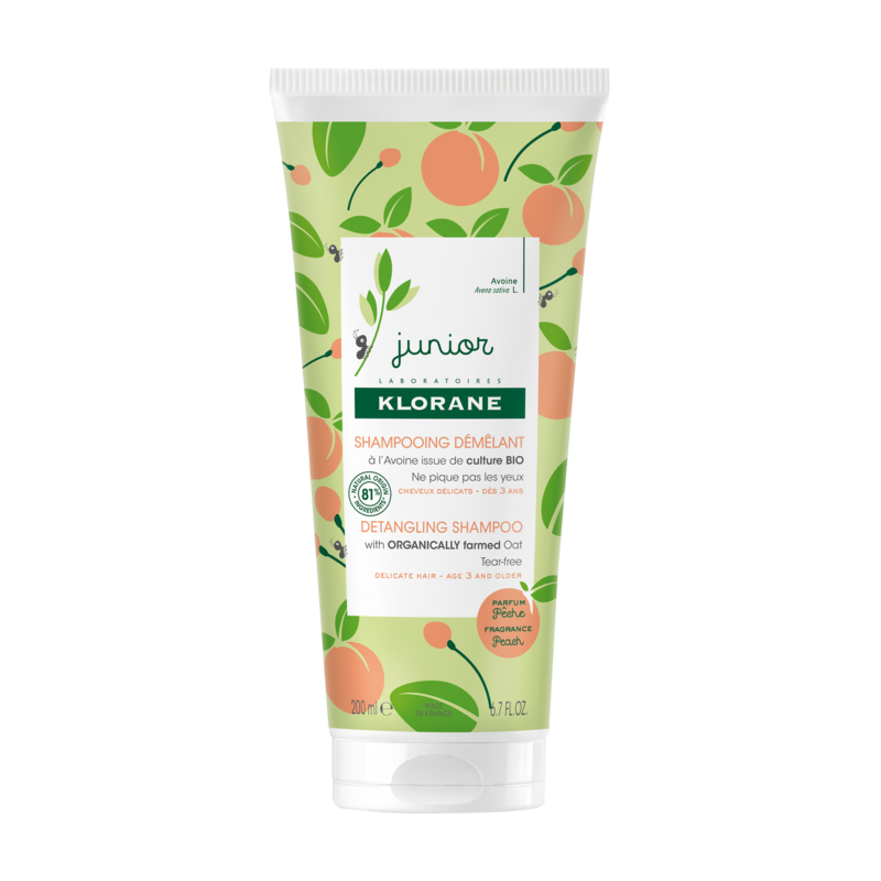 Ontwarrende Shampoo met Perzik met BIO Haver