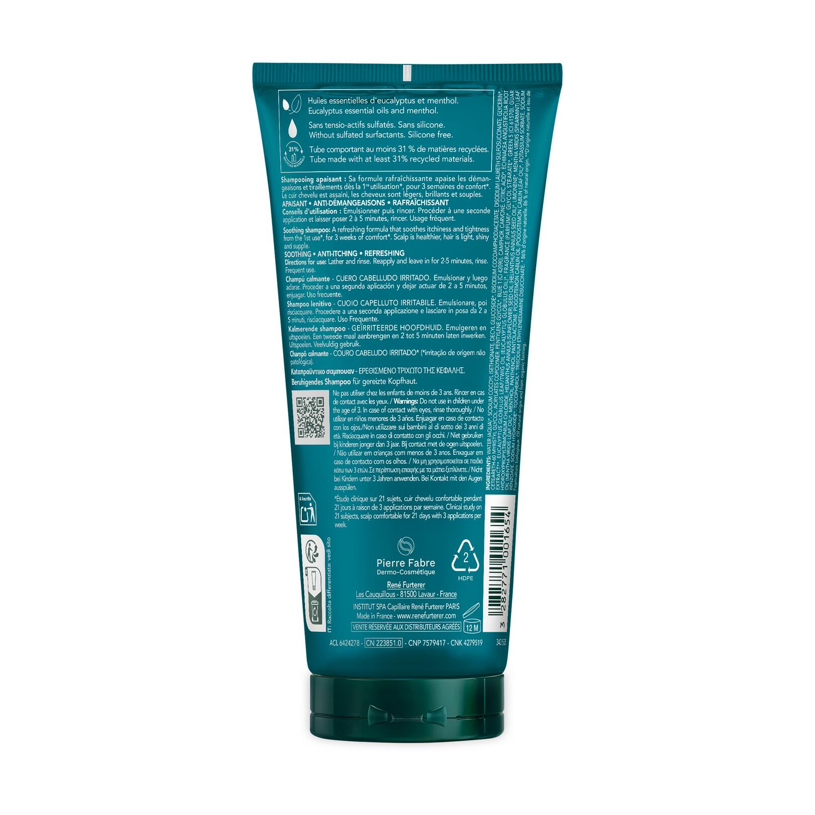 Shampooing Apaisant - Cuir chevelu irrité
